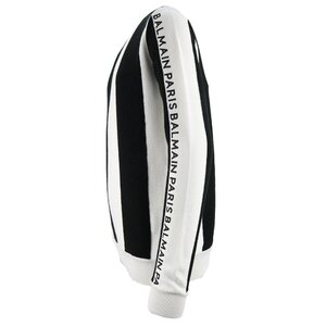 Balmain Pull Zwart Wit