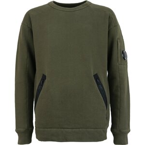 CP Company Zipper Sweater Ivy Green