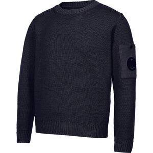 CP Company Wool Knitted Jumper Total Eclipse