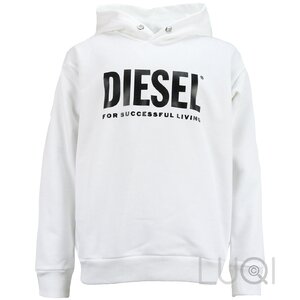Diesel Sweater Wit met Cap