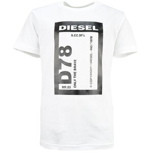 Diesel TFULL78 Shirt Wit