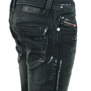 Diesel Thommer joggJeans Black Grey