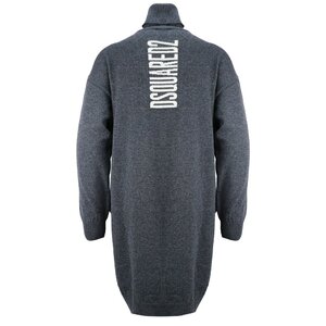 Dsquared2 Gebreide jurk grijs