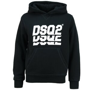 Dsquared2 Hoody Zwart Relax Fit