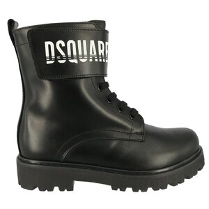 Dsquared2 Boots zwart met logoband