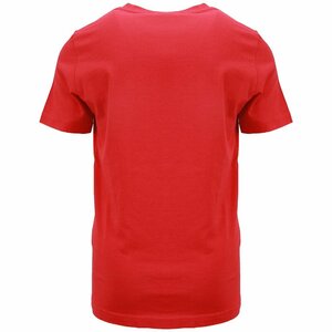 Dsquared2 Shirt rood met logo in wit/zwart