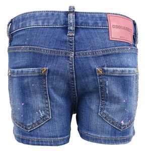 Dsquared² Girls Short Jeans Ruffle