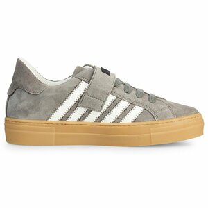 Dsquared² Sneakers Suede Grijs Wit