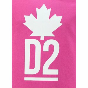 Dsquared2 Sweater Roze Maple Leaf