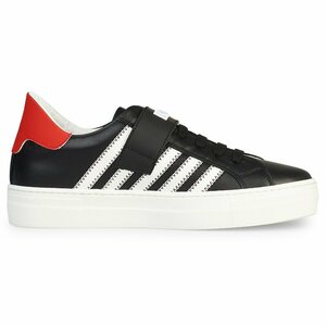 Dsquared Sneaker Stripe Black White Red