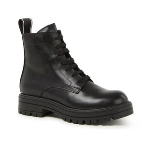 Dsquared2 Veter Boots zwart met logobies 65180