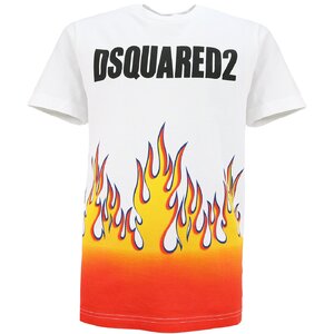 Dsquared2 shirt Wit DQ0198 Relax Fit