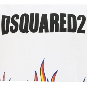 Dsquared2 shirt Wit DQ0198 Relax Fit