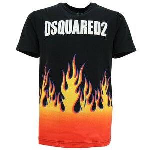 Dsquared2 shirt Zwart DQ0198 Relax Fit