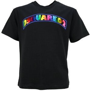 Dsquared2 Shirt Girls zwart DQ0181