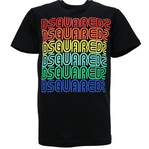 Dsquared2 shirt Zwart DQ0189 Relax Fit