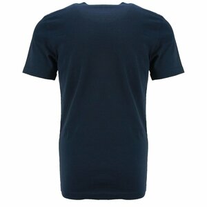 Dsquared2 Shirt blauw met verticaal logo Rood