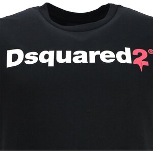Dsquared2 Shirt zwart D2@ slimfit