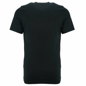 Dsquared2 Shirt zwart met verticaal logo wit