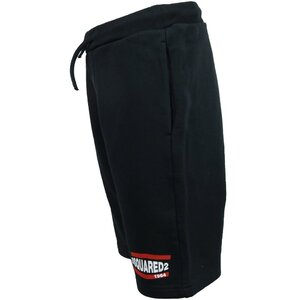 Dsquared2 Short 1964 Zwart relax fit