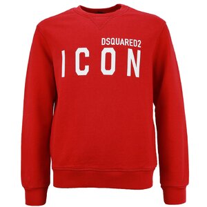 Dsquared2 Sweater Icon Rood relax fit
