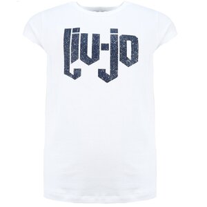 Liu Jo Shirt Wit Blauw GA1010