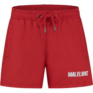 Malelions Junior Nium Swimshort - Red/White