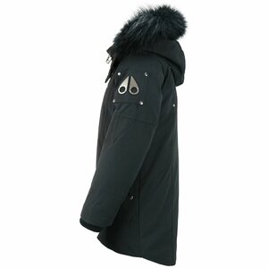 Moose Knuckels Unisex Parka Black + Black Fur