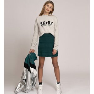 Nik & Nik Worlds Best Sweater Grijs melange G8964