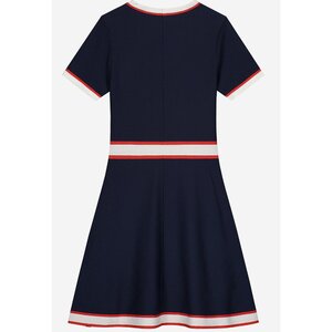 Nik & Nik Ann Jintha Dress Donkerblauw