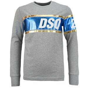 Dsquared2 Shirt Grijs met metal Print