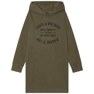 Zadig & Voltaire Sweat Dress khaki X12180