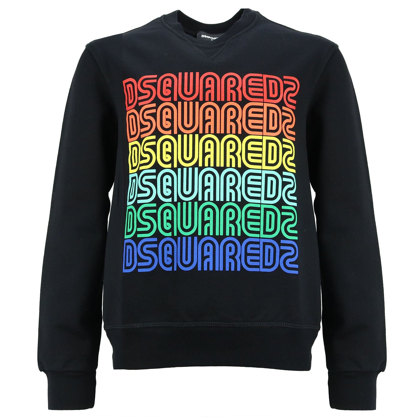 Dsquared2 Sweater Zwart DQ0221 relax fit