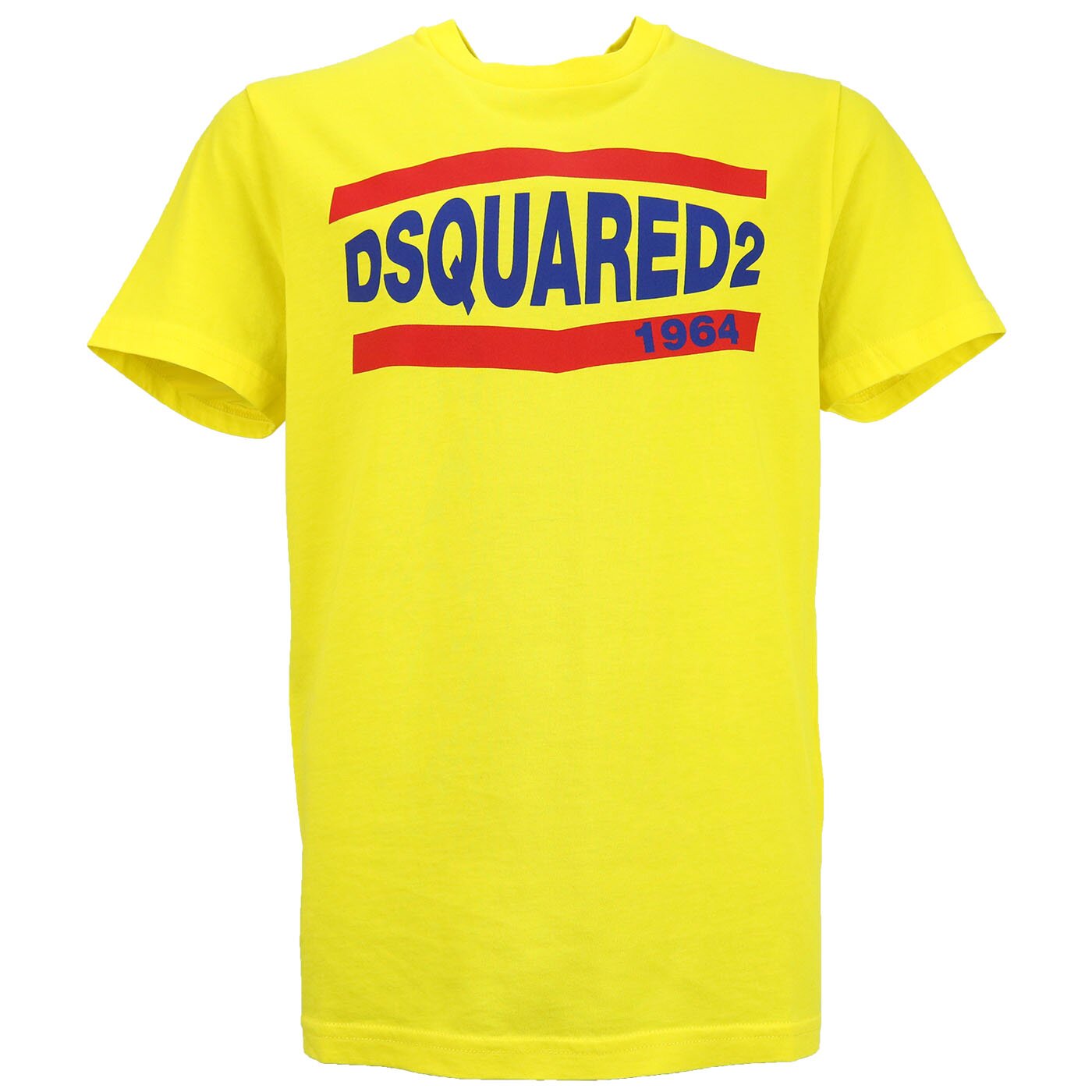 Dsquared2 Shirt 1964 Geel relax fit