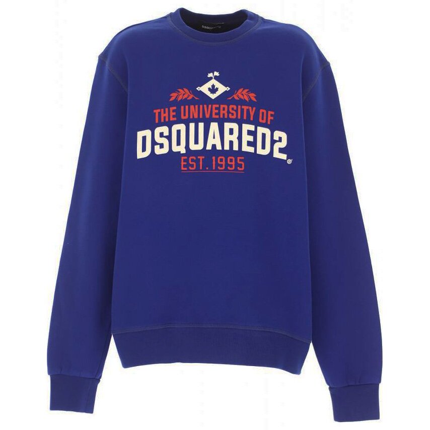 moersleutel Amuseren Correspondentie Dsquared sweater DQ049L Blauw Relax Fit - Fashion for Kids & Teens