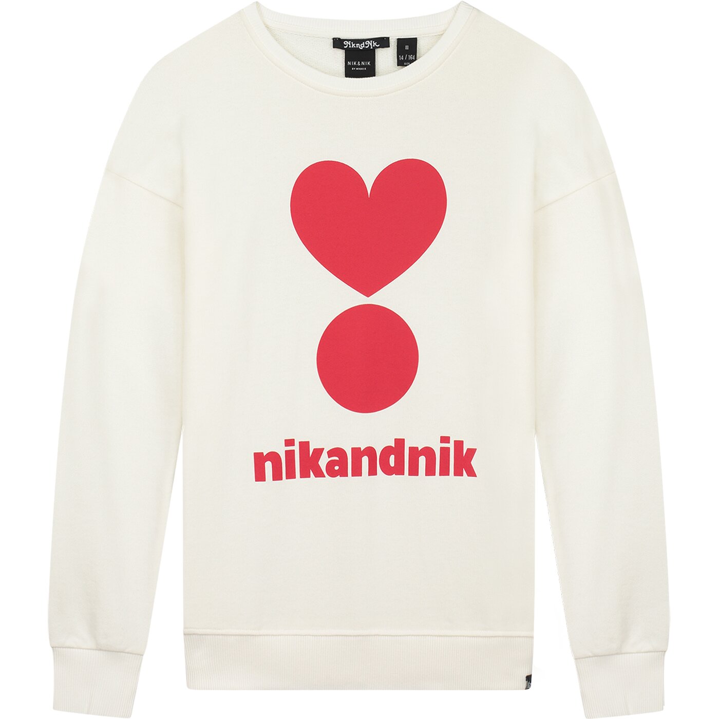 Nik & Nik Valerie Sweater Vintage White G8950