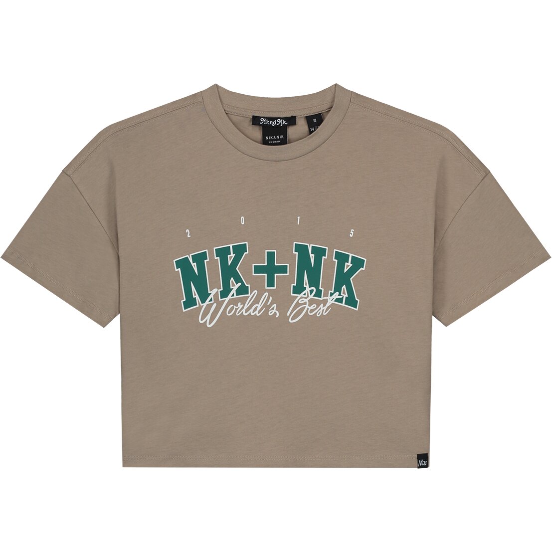Nik & Nik Worlds Best Shirt Beige G8959